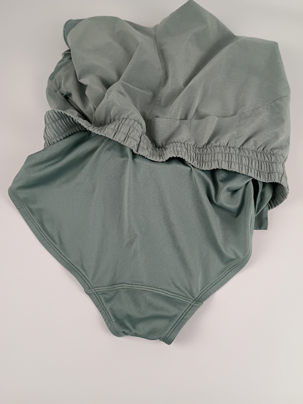 Athleta White and Sage Green Athletic Shorts Duo - Picture 7 of 12